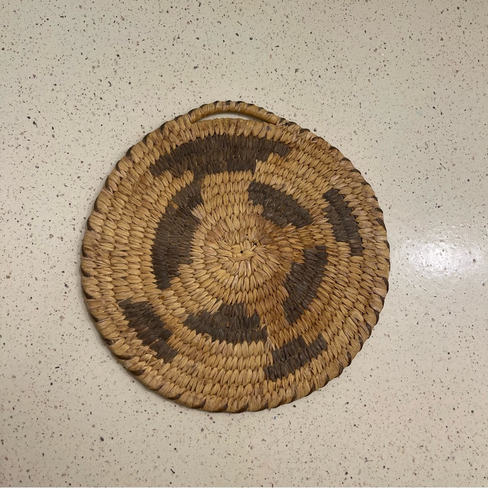 Woven Round Plate 6.75 in